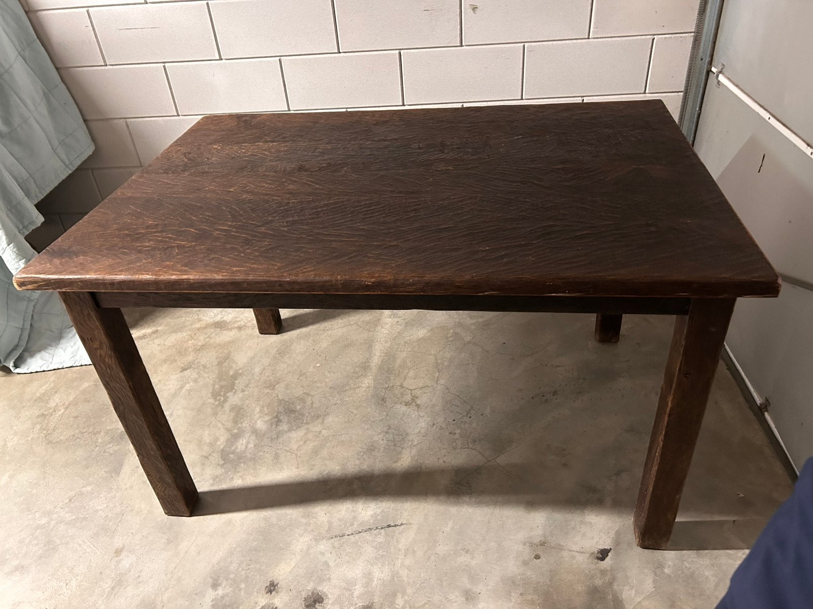 Tafel eiken, Ophalen