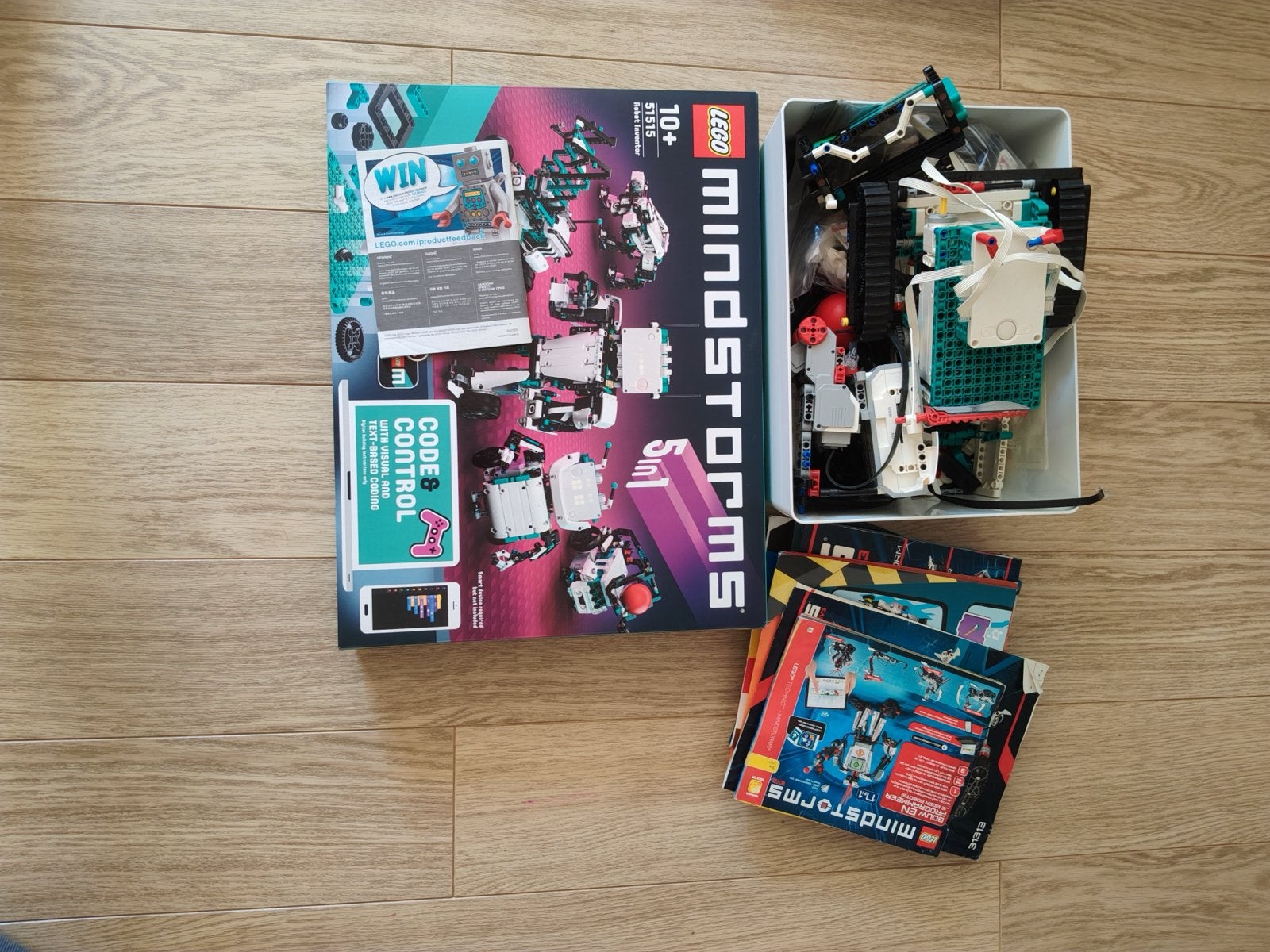 Lego Mindstorms Robot Inventor 51515 + EV3 (onderdelen), Kinderen en Baby's, Speelgoed | Duplo en Lego, Ophalen, Gebruikt, Overige thema's