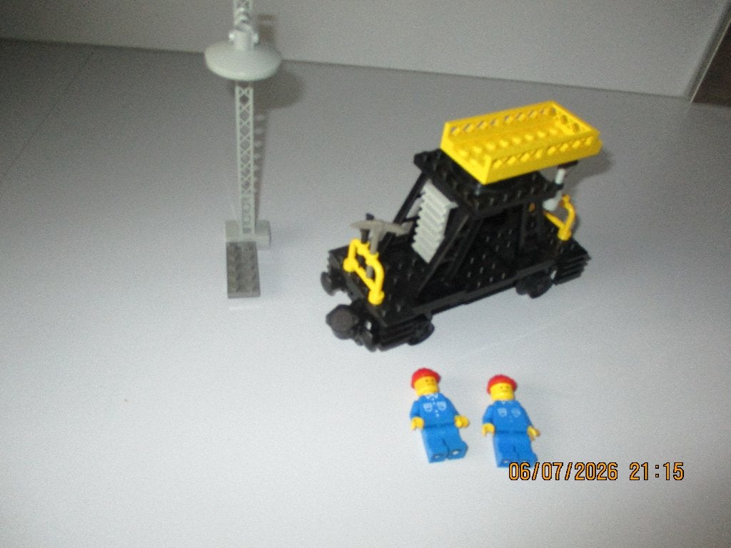 LEGO 7821 Onderhoudswagon 12 volt in perfecte staat!!!, Overige thema's, Lego, Ophalen of Verzenden, Zo goed als nieuw