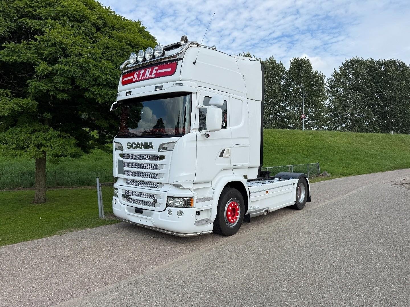 Scania R580 4x2 / Retarder / Full Air / 6 x Ballon / 2016 VH, Automaat, Euro 6, Bedrijf, Diesel