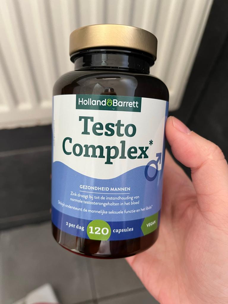 Holland & Barrett Testo Complex - Ongeopend, Sport en Fitness, Gezondheidsproducten en Wellness, Ophalen of Verzenden, Nieuw, Overige typen