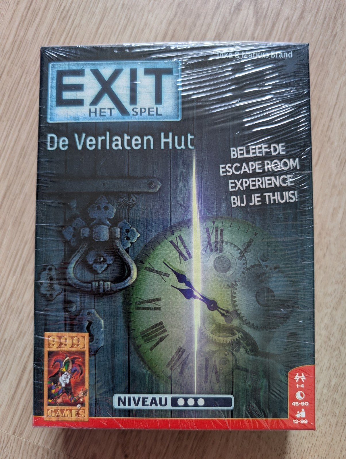 EXIT Het Spel: De Verlaten Hut - Escape Room Ervaring, Een of twee spelers, Ophalen, Nieuw, 999 Games