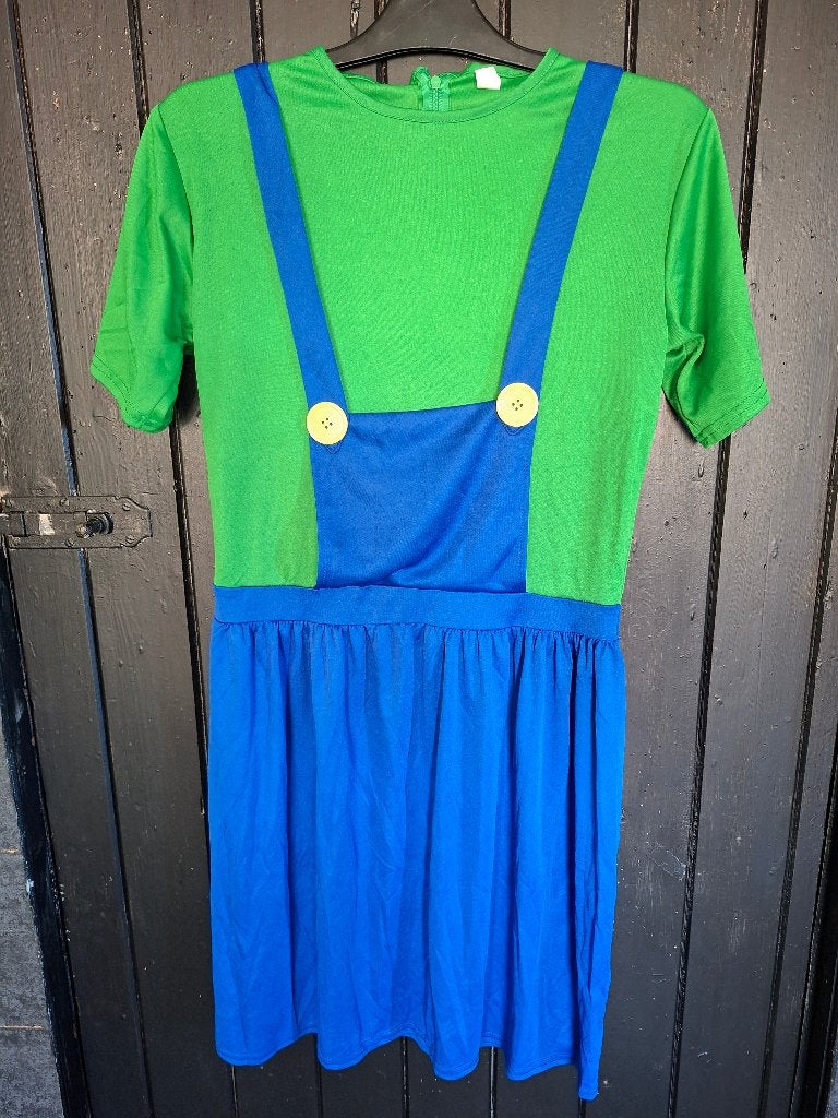 Luigi's vrouw haar jurk, Ophalen, Gedragen, Maat 46/48 (XL) of groter, Carnaval
