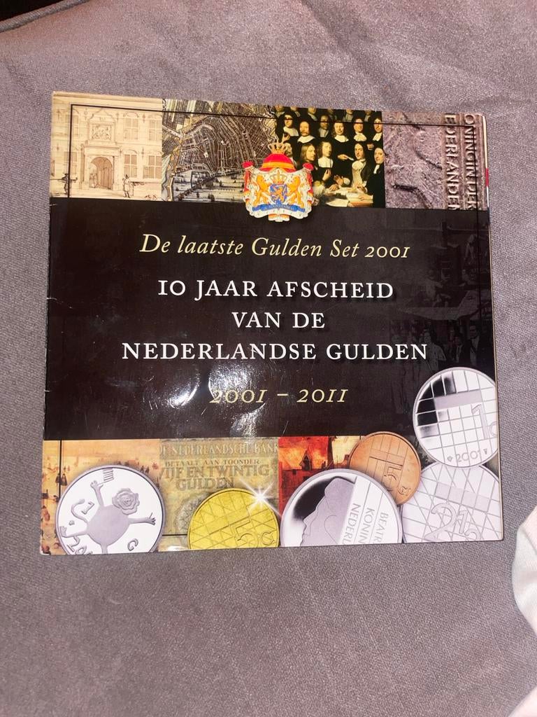 De laatste Gulden Set 2001 - 10 jaar afscheid, Ophalen, Koningin Beatrix, Overige waardes, Setje