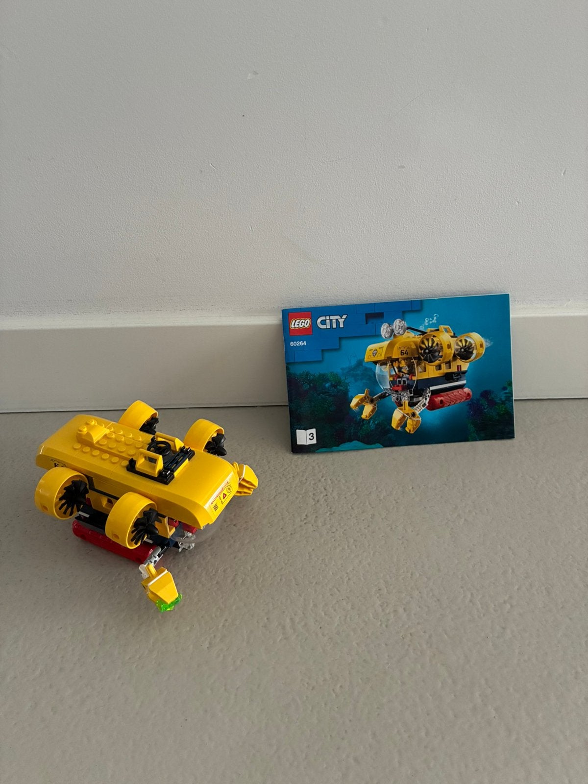 Lego City 60264 ocean submarine, City, Lego, Ophalen of Verzenden, Zo goed als nieuw