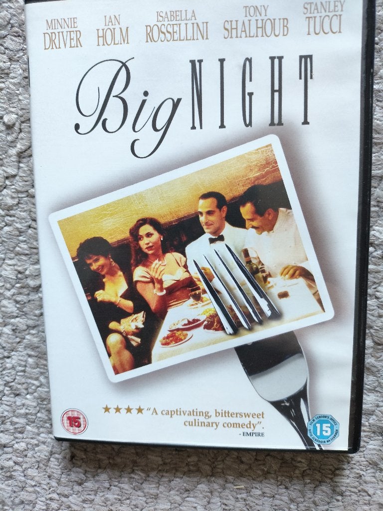 Big Night, Alle leeftijden, Ophalen of Verzenden, Zo goed als nieuw