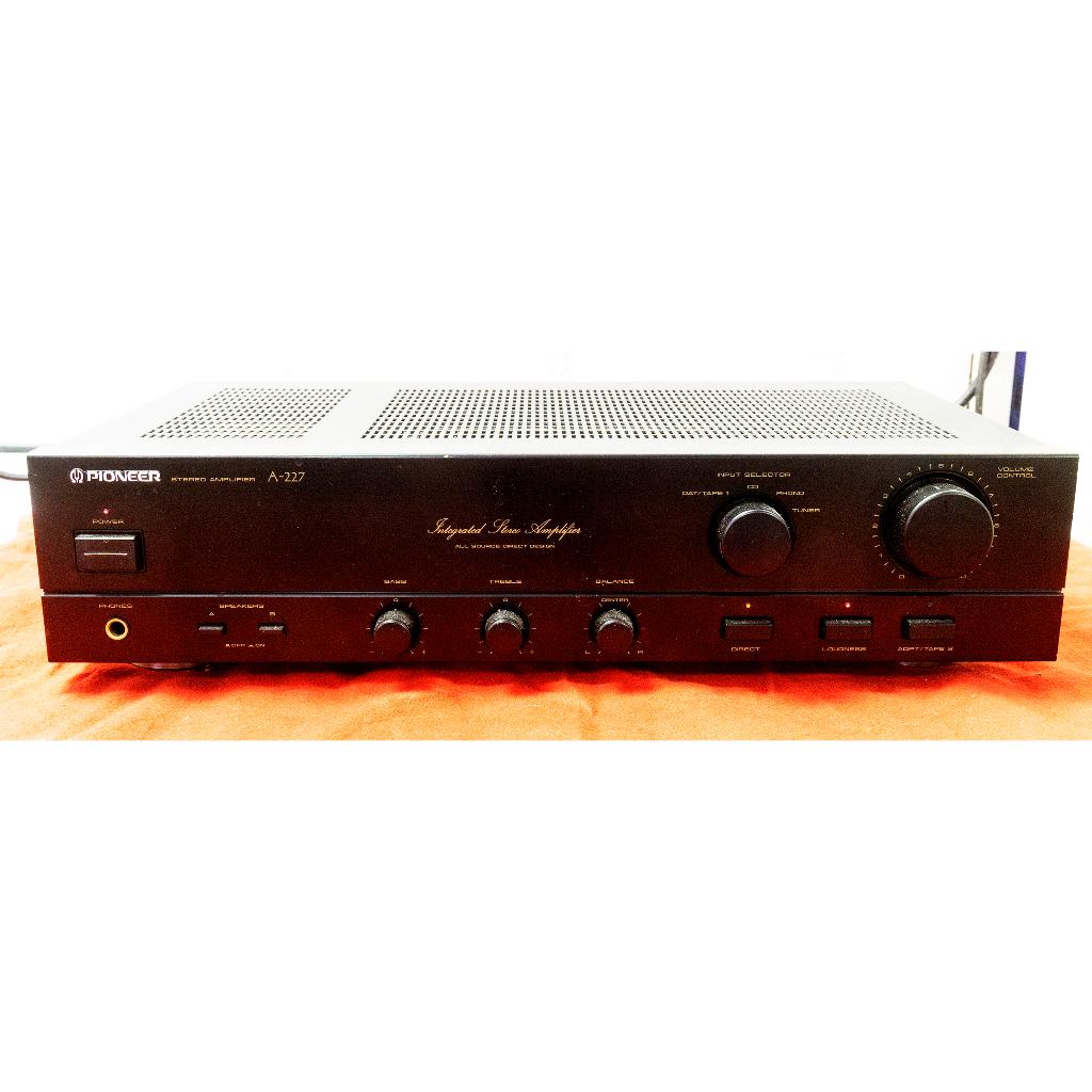 VINTAGE PIONEER A 227 VERSTERKER, Audio, Tv en Foto, Versterkers en Receivers, Ophalen, Zo goed als nieuw, 120 watt of meer, Pioneer