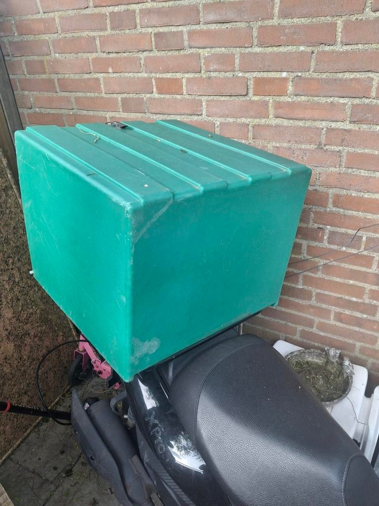 Bezorgbox/ maaltijdbox bezorging scooter, Ophalen