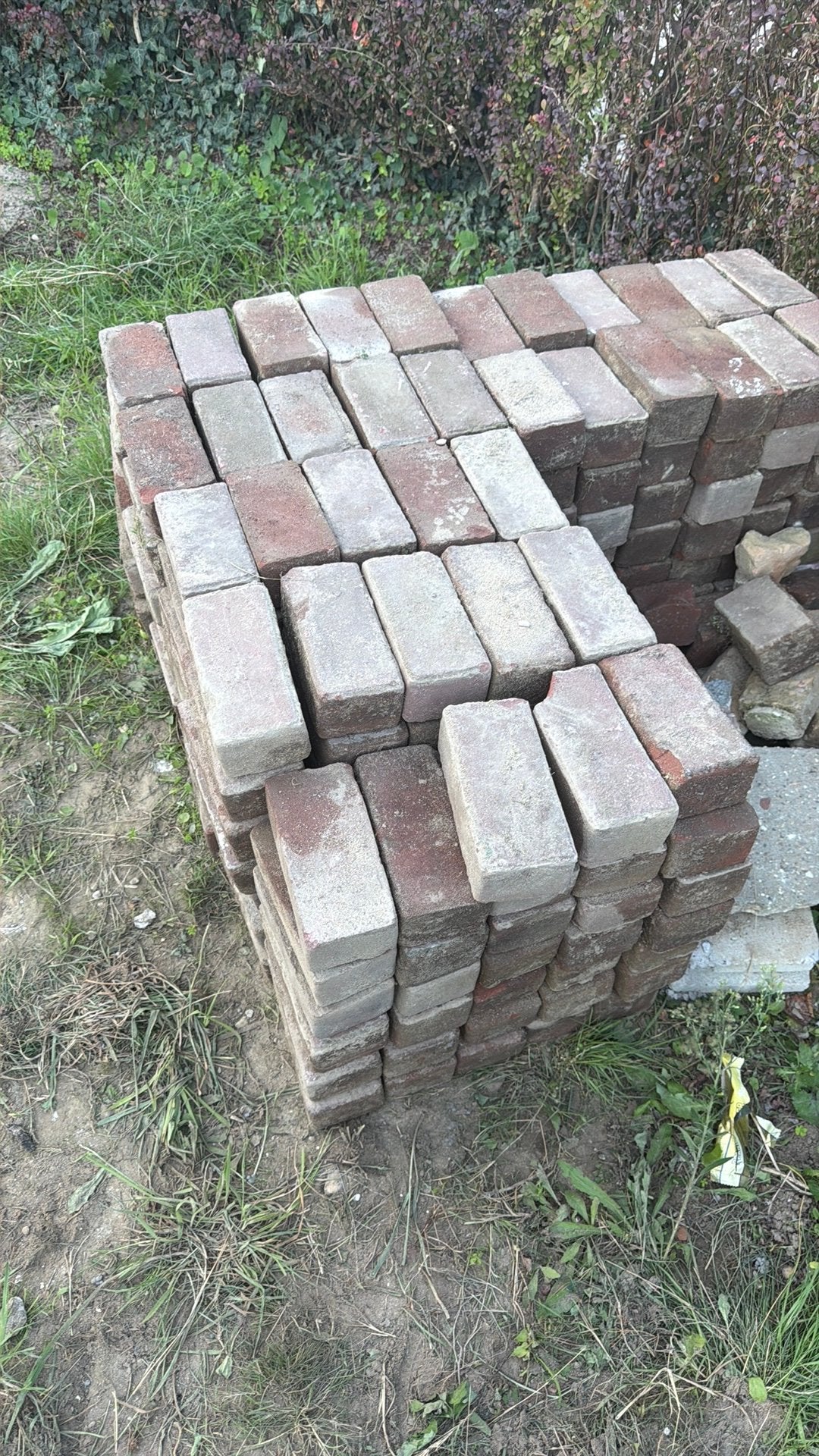 Gratis afhalen, Tuin en Terras, Ophalen of Verzenden, Zo goed als nieuw, Beton, Terrastegels