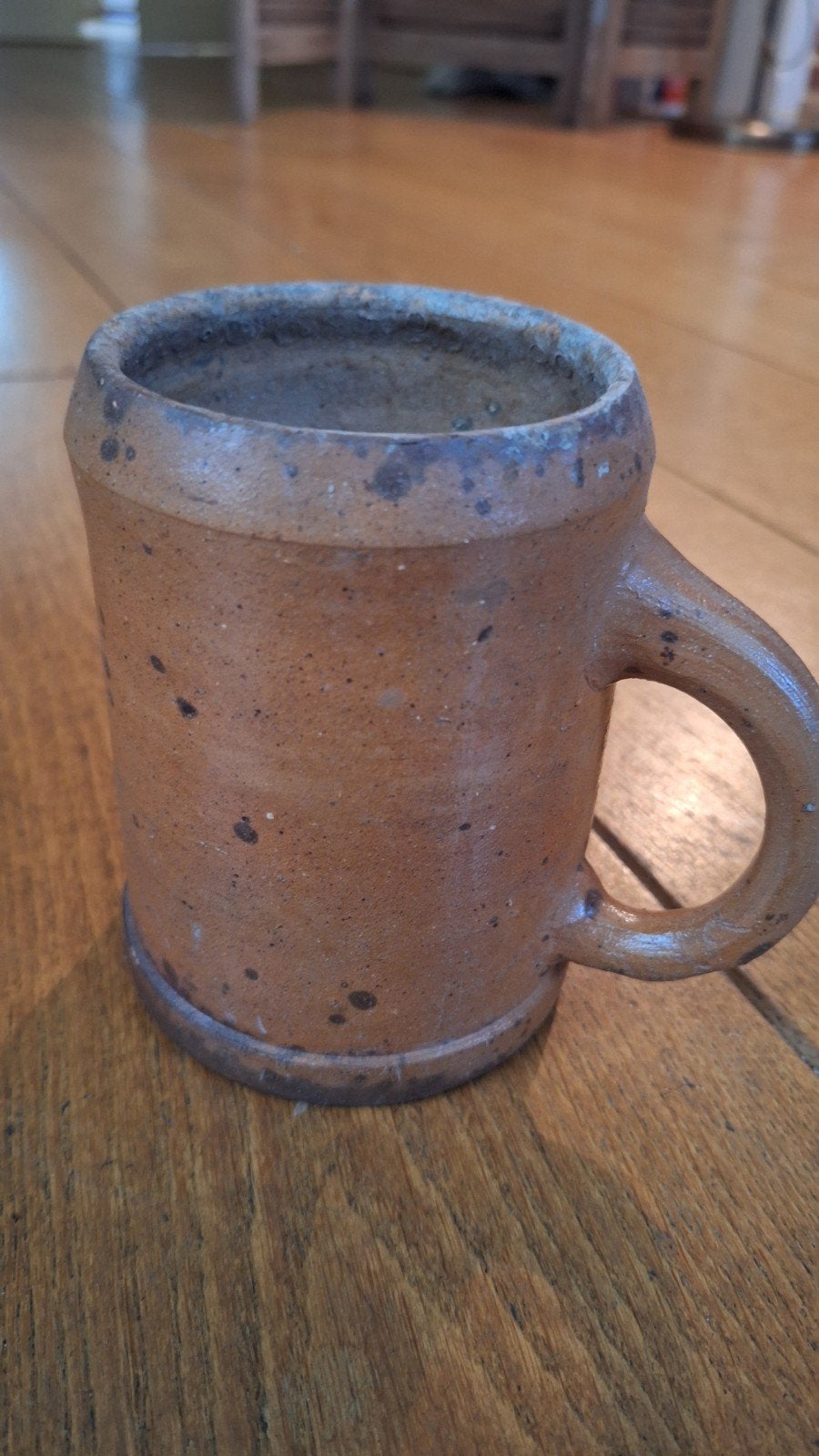 Oude gres of steengoed mok., Antiek en Kunst, Ophalen of Verzenden