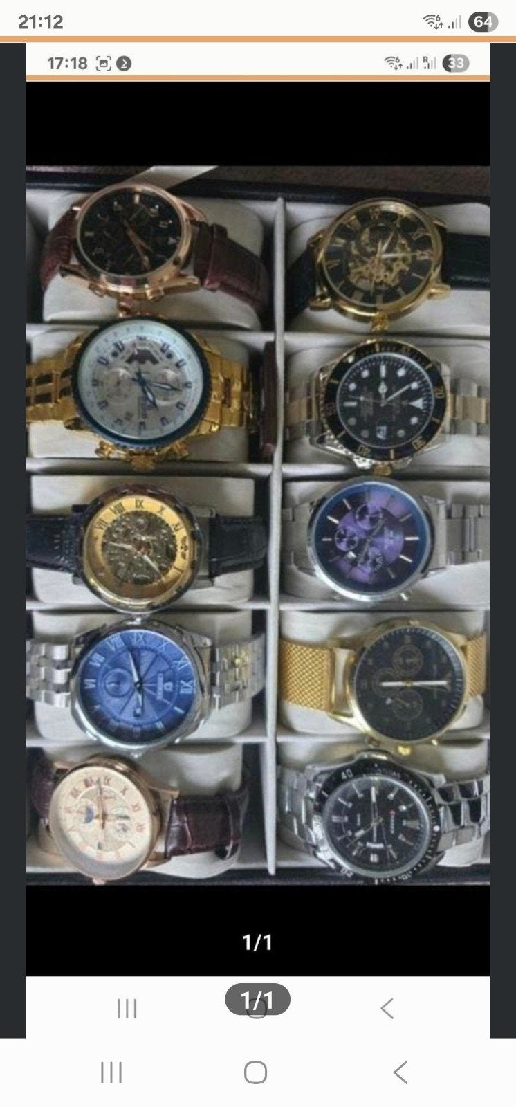 NİEUWE İN DOOS HEREN HORLOGES TE KOOP MAİLEN OF BELLEN, Ophalen, Overige merken