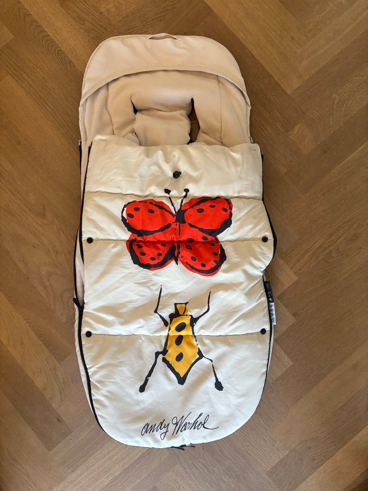 Bugaboo by Andy Warhol voetenzak - vlinder en kever, Ophalen of Verzenden, Zo goed als nieuw
