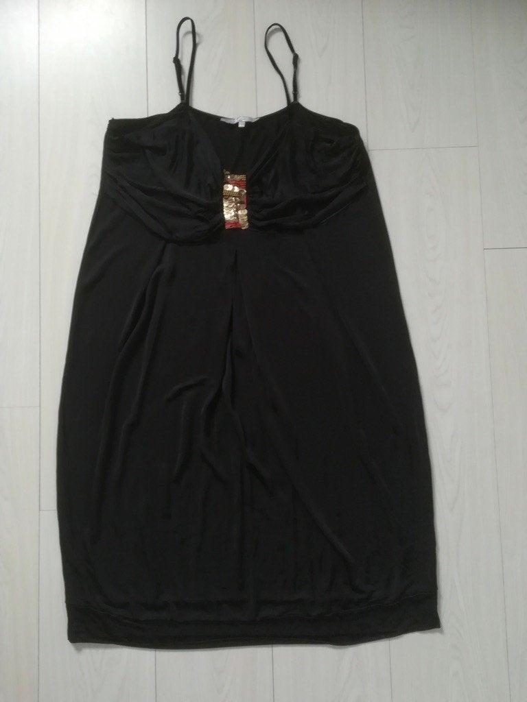 Jurk met glitters maat XXL., Overige typen, Zwart, Maat 46/48 (XL) of groter, Nieuw