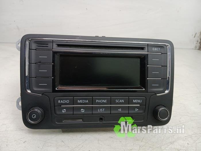 Radio CD Speler van een Volkswagen Golf, Gebruikt, -, Volkswagen, -