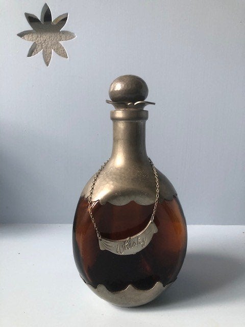 Vintage whiskey fles, Ophalen of Verzenden
