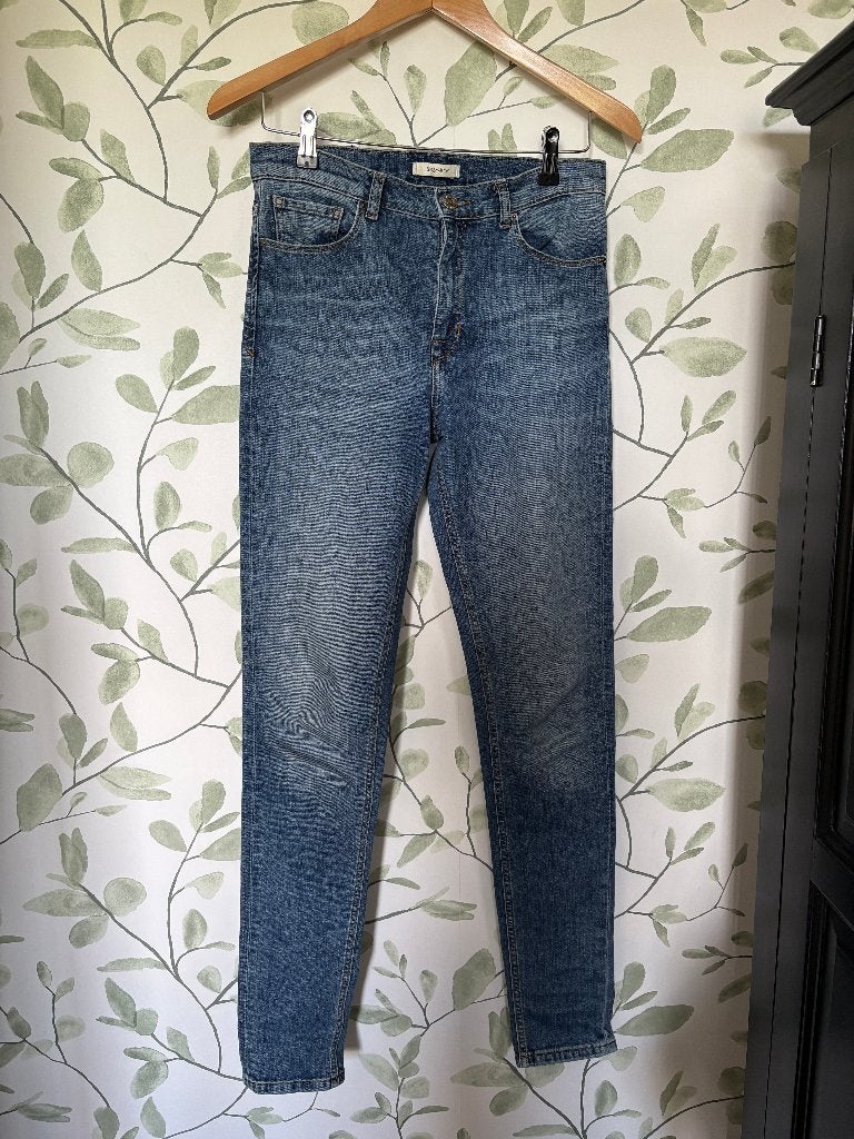 Sissy Boy blauwe skinny spijkerbroek jeans maat 28 - 32, Blauw, Sissy-Boy, Ophalen of Verzenden, Zo goed als nieuw