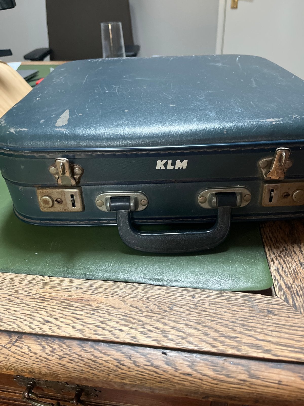 Vintage nalcon 8mm filmcamera set in KLM koffer, Ophalen of Verzenden, 8mm, Camera