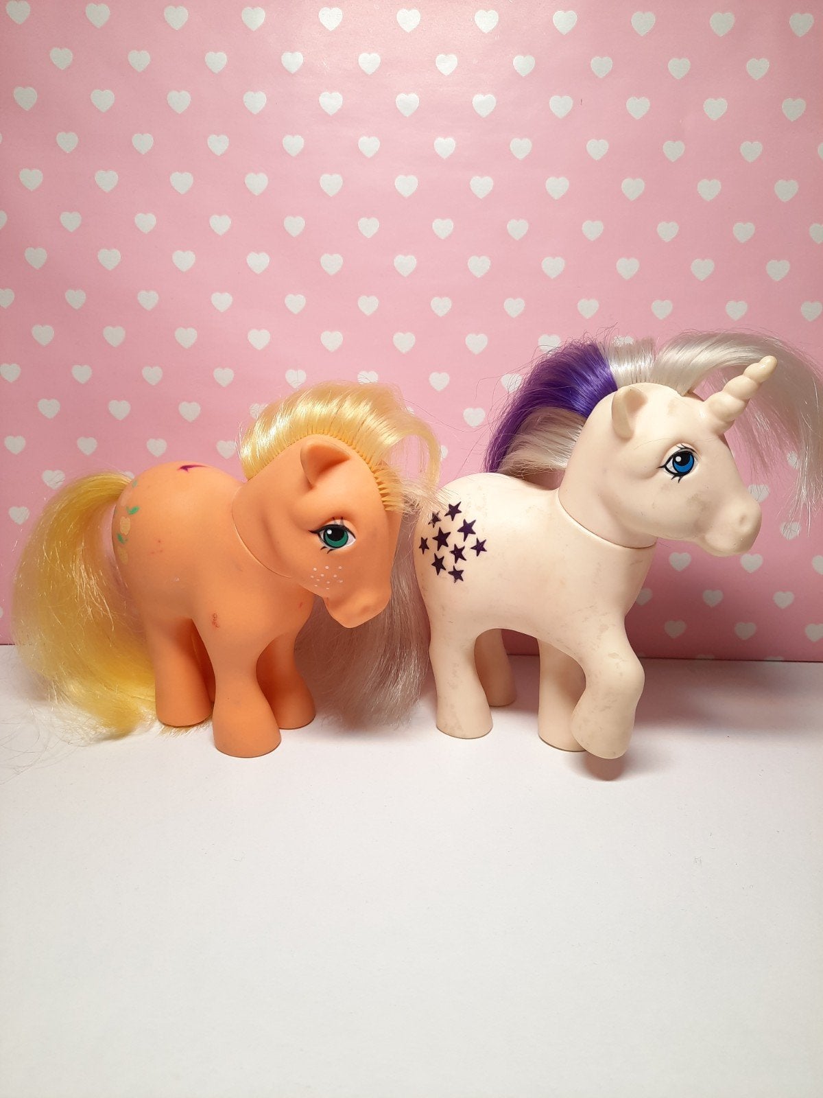 My Little Pony G1 Twilight (Italy) & Applejack (1982), Ophalen of Verzenden