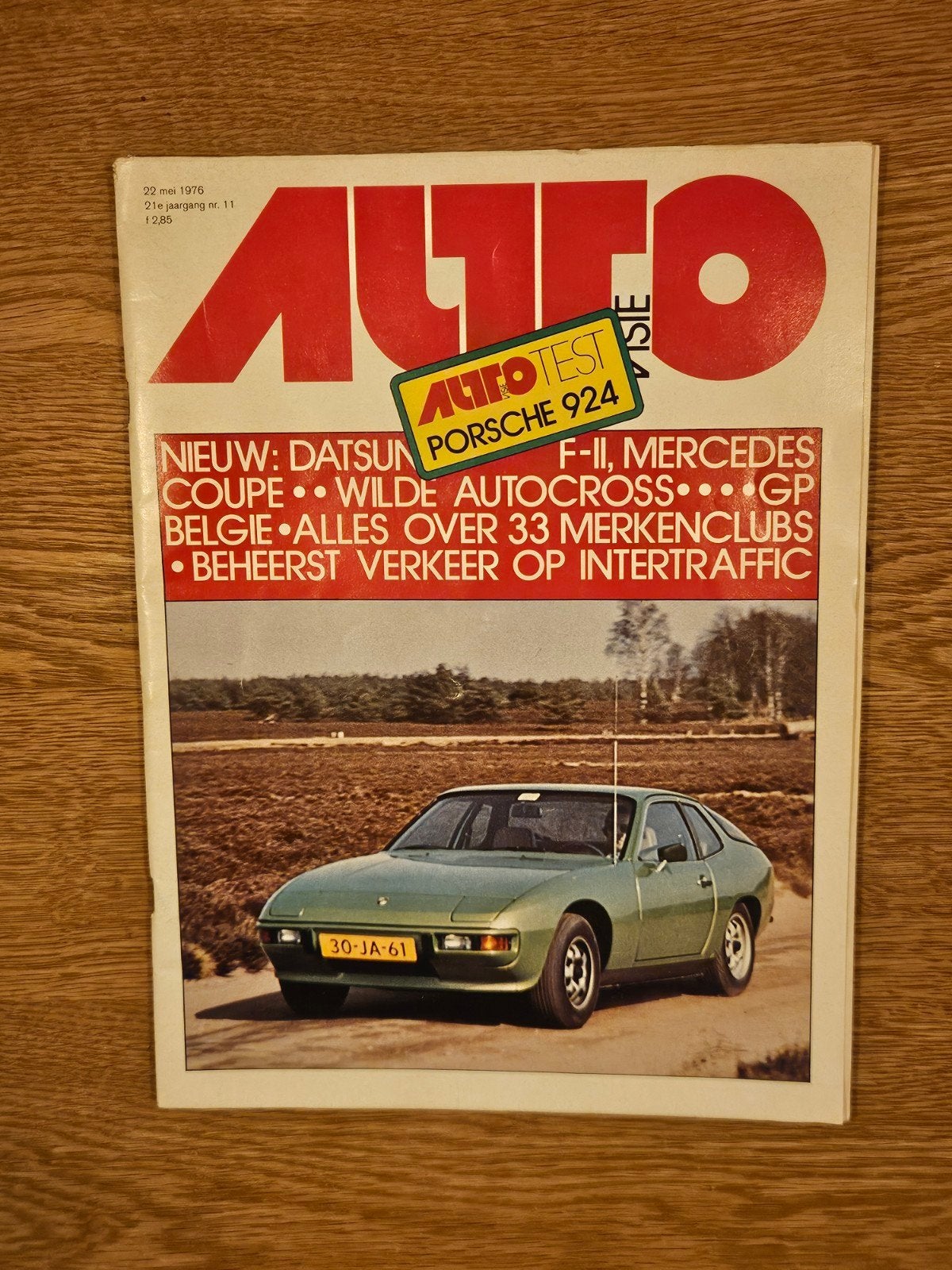 Auto Visie Magazine 22 mei 1976 - Porsche 924, Ophalen of Verzenden, Gelezen, Porsche, Diverse auteurs