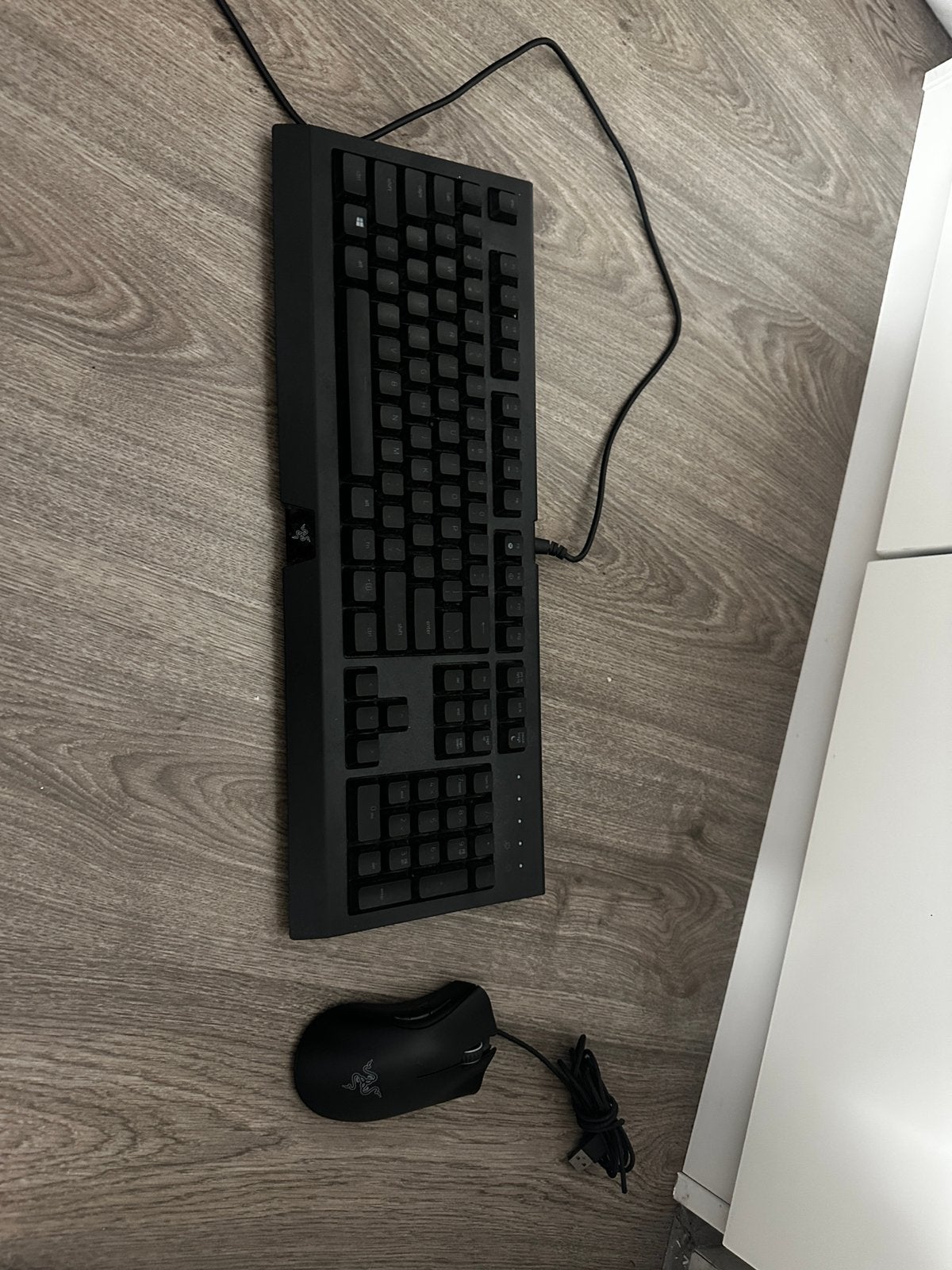 Razer Gaming Set – Cynosa Chroma + DeathAdder Essential, Computers en Software, Gaming toetsenbord, Ophalen of Verzenden, Zo goed als nieuw