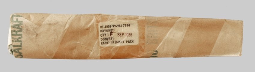 GEZOCHT: No.4 Mk II Spike bajonet in Primary Pack, Verzamelen, Militaria | Algemeen, Ophalen, Overige soorten, Engeland, Overige typen