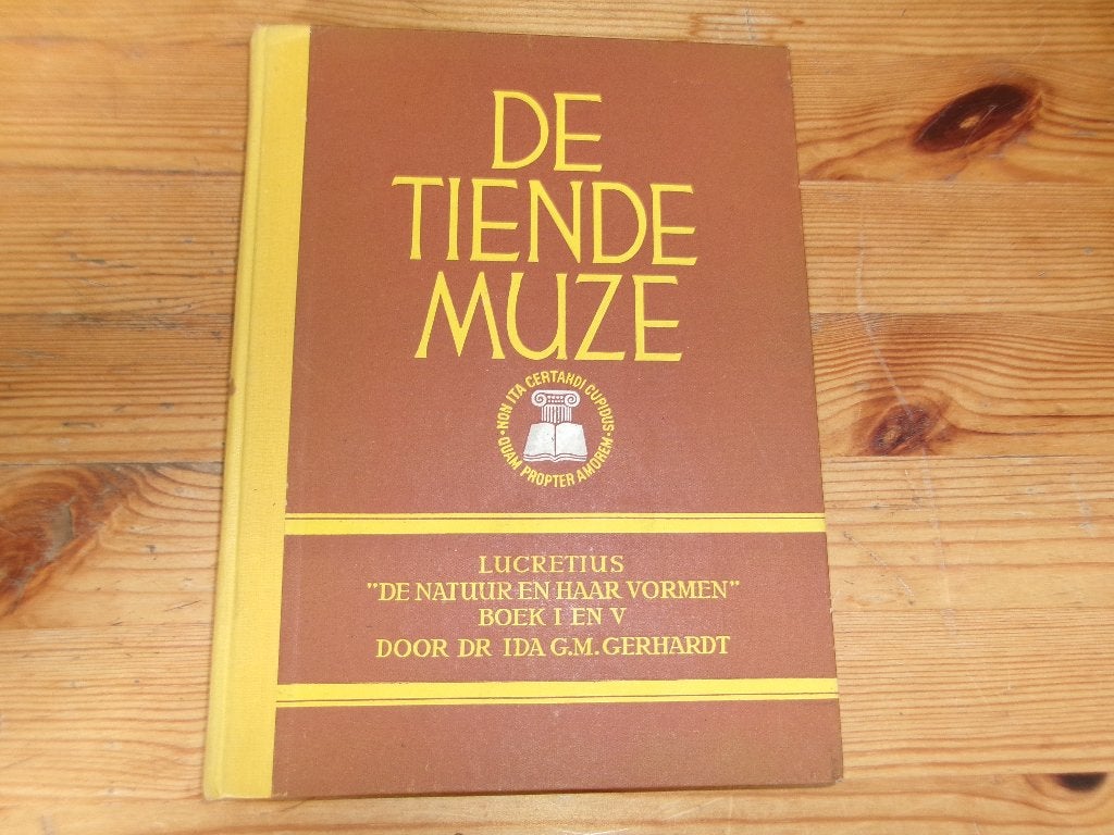 Ida g. M. Gerhardt - de tiende muze, Ophalen of Verzenden, Gelezen, Eén auteur