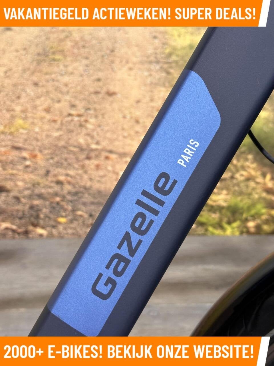 Gazelle Paris C7 elektrische fiets met BOSCH middenmotor!, Gazelle