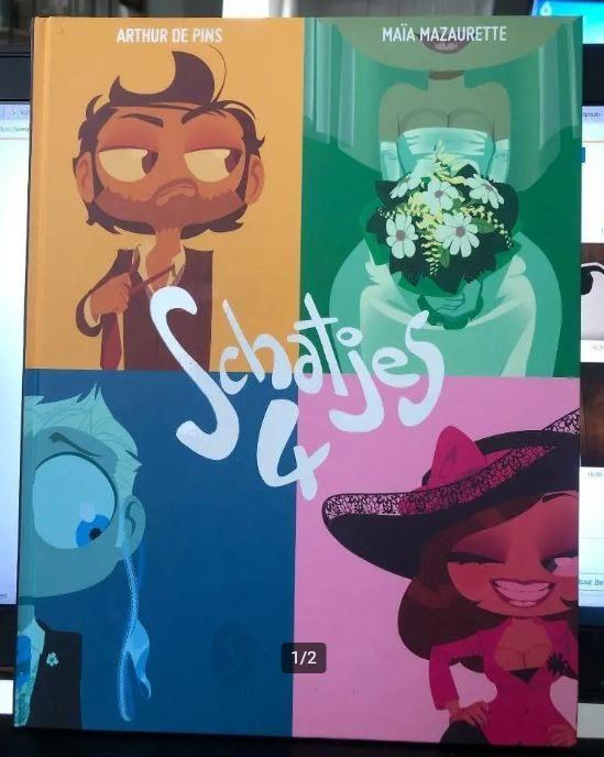 Schatjes 4 hardcover k3, Eén stripboek, Ophalen of Verzenden, Zo goed als nieuw
