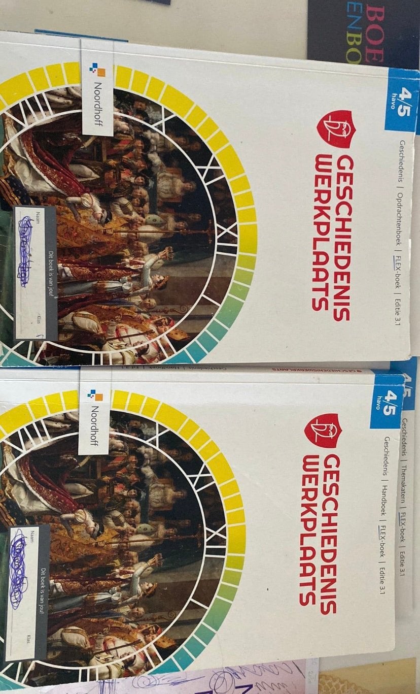Geschiedenis havo 4/5, Ophalen of Verzenden, Gelezen, HAVO, Geschiedenis