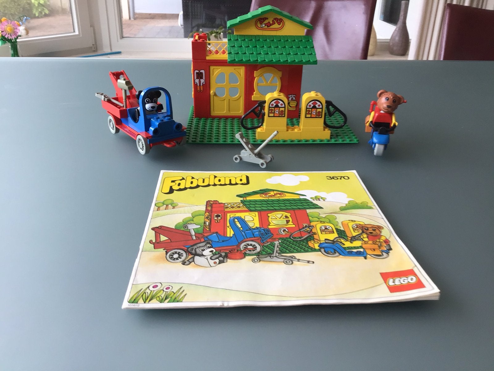 Lego fabuland complete set de garage, Overige thema's, Lego, Ophalen of Verzenden, Zo goed als nieuw