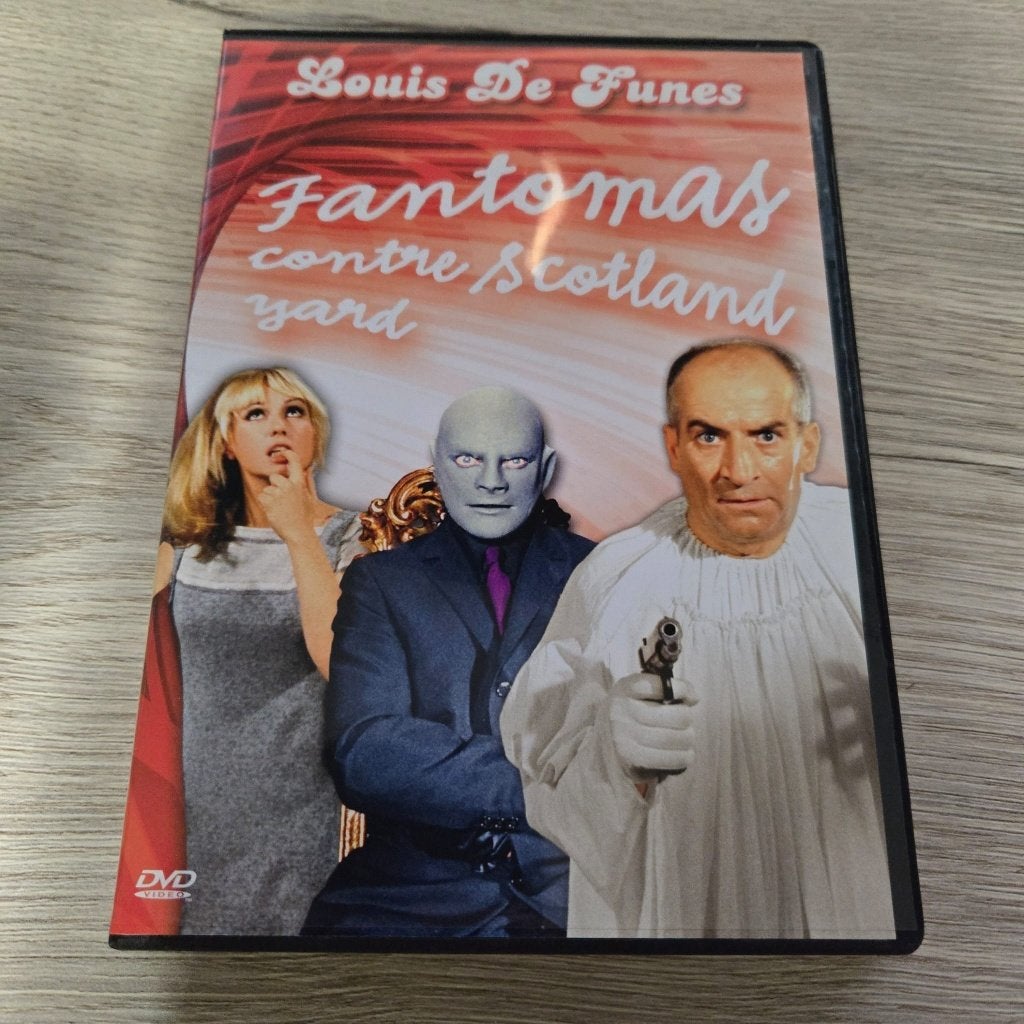 Louis De Funes - Fantomas Contre Scotland Yard, Alle leeftijden, Overige genres, Ophalen of Verzenden, Zo goed als nieuw