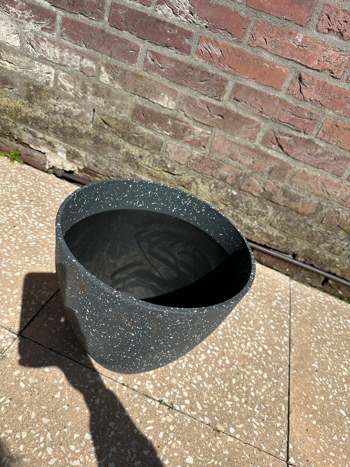 Grote plantenpot, zo goed als nieuw, Tuin en Terras, Kunststof, 40 cm of meer, Rond, Binnen