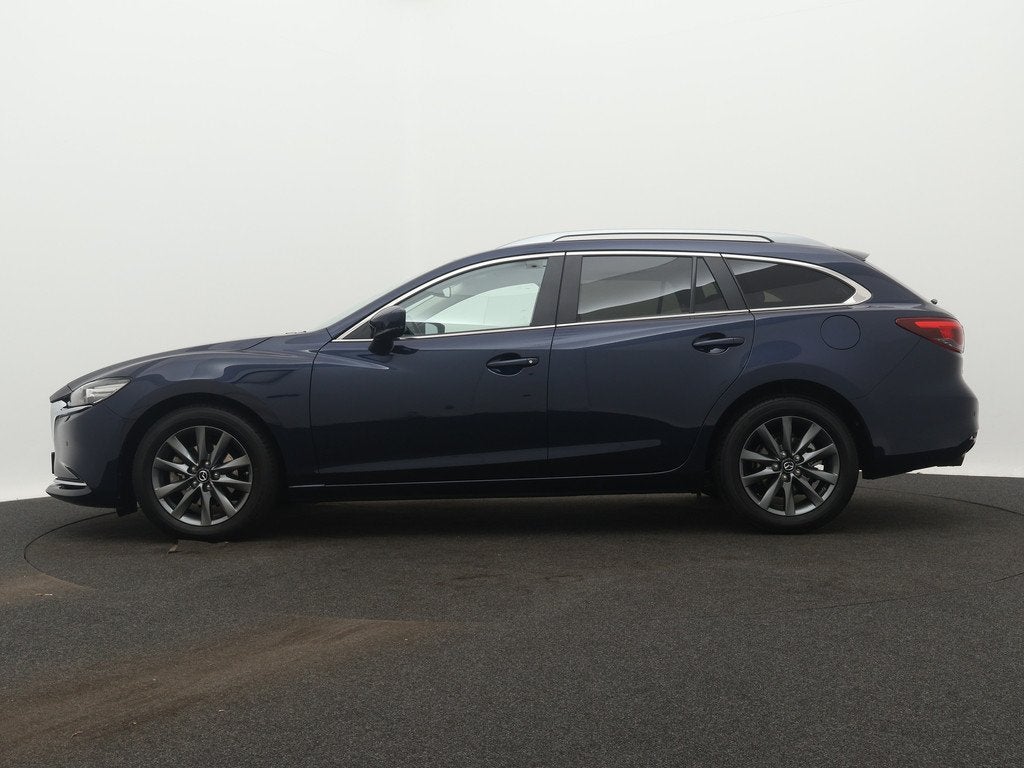 Mazda 6 Sportbreak 2.0 SkyActiv-G 165 Centre-Line | Stoelver, Auto's, Mazda, Stof, Gebruikt, 4 cilinders, Automatische klimaatregeling