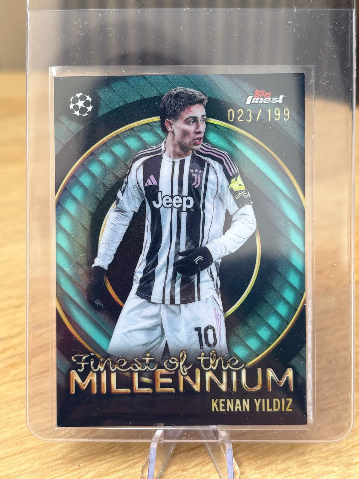 Kenan Yildiz Topps Finest Millennium /199, Ophalen, Zo goed als nieuw, Buitenlandse clubs, Spelerskaart