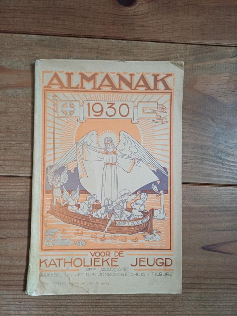 Almanak voor de Katholieke Jeugd 1930 - Zeldzaam Boek, Boeken, Ophalen of Verzenden, Gelezen, Onbekend, Non-fictie