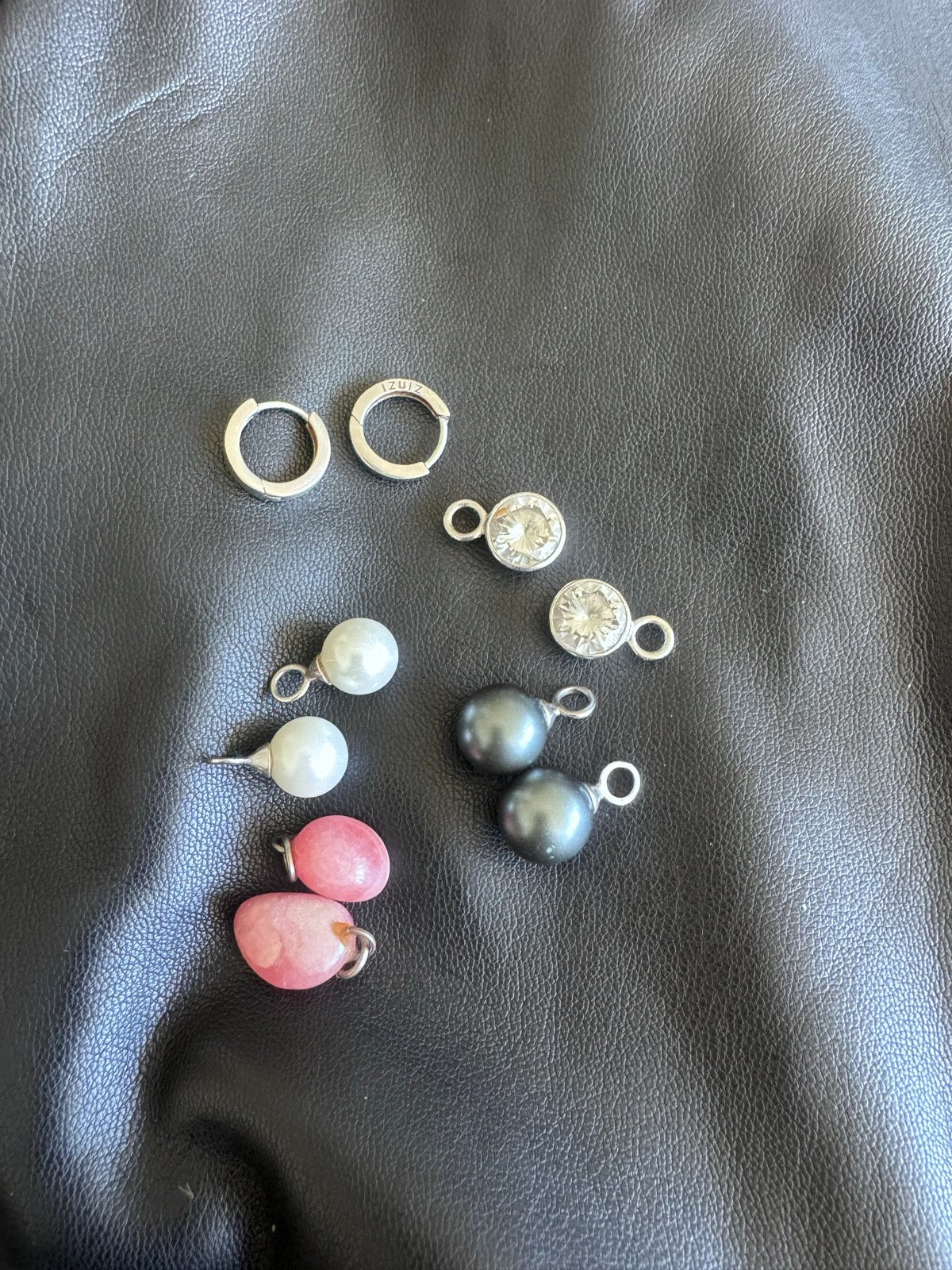 Zinzi oorbellen met 4 setjes hangers, Sieraden, Tassen en Uiterlijk, Oorbellen, Met kristal, Hangers, Ophalen of Verzenden, Zo goed als nieuw