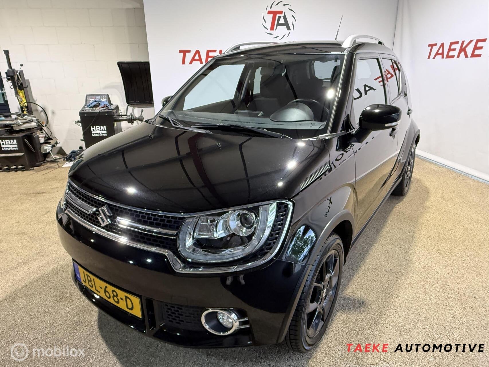 Suzuki Ignis 1.2 Business Edition Stijl CRUIS/CLIMA/CAMERA, Auto's, Suzuki, Stof, Gebruikt, 4 cilinders, Zwart