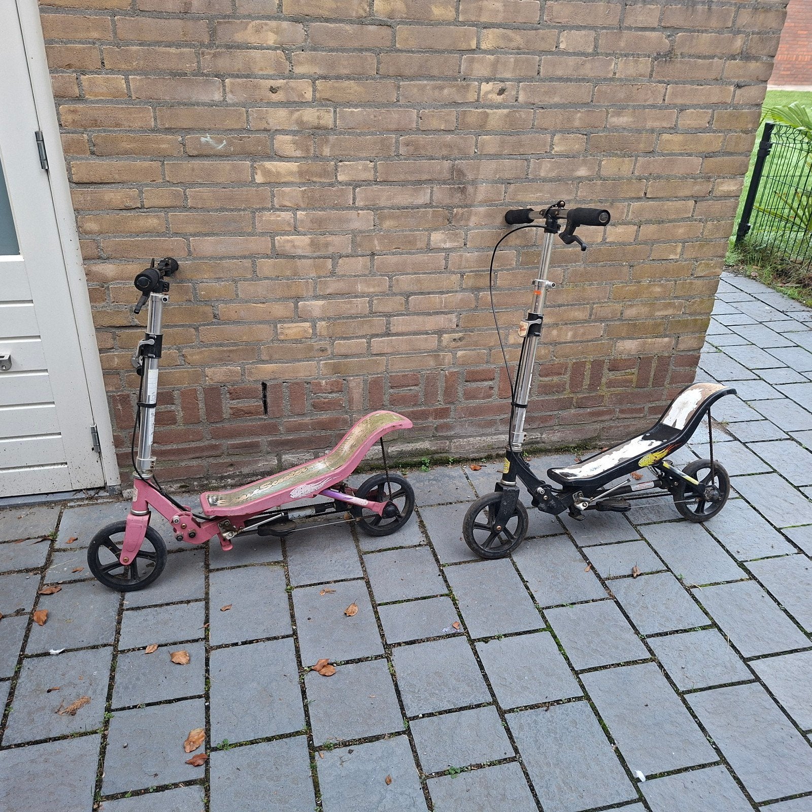Space Scooter (roze en zwart) - Gebruikt, Ophalen, Gebruikt, Gewone step, Space Scooter