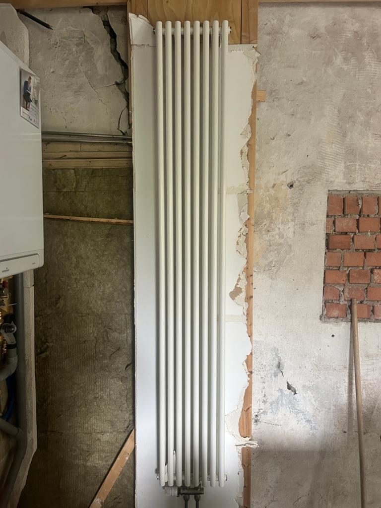Mooie design radiator veel vermogen, Ophalen, Radiator, Minder dan 60 cm, Zo goed als nieuw