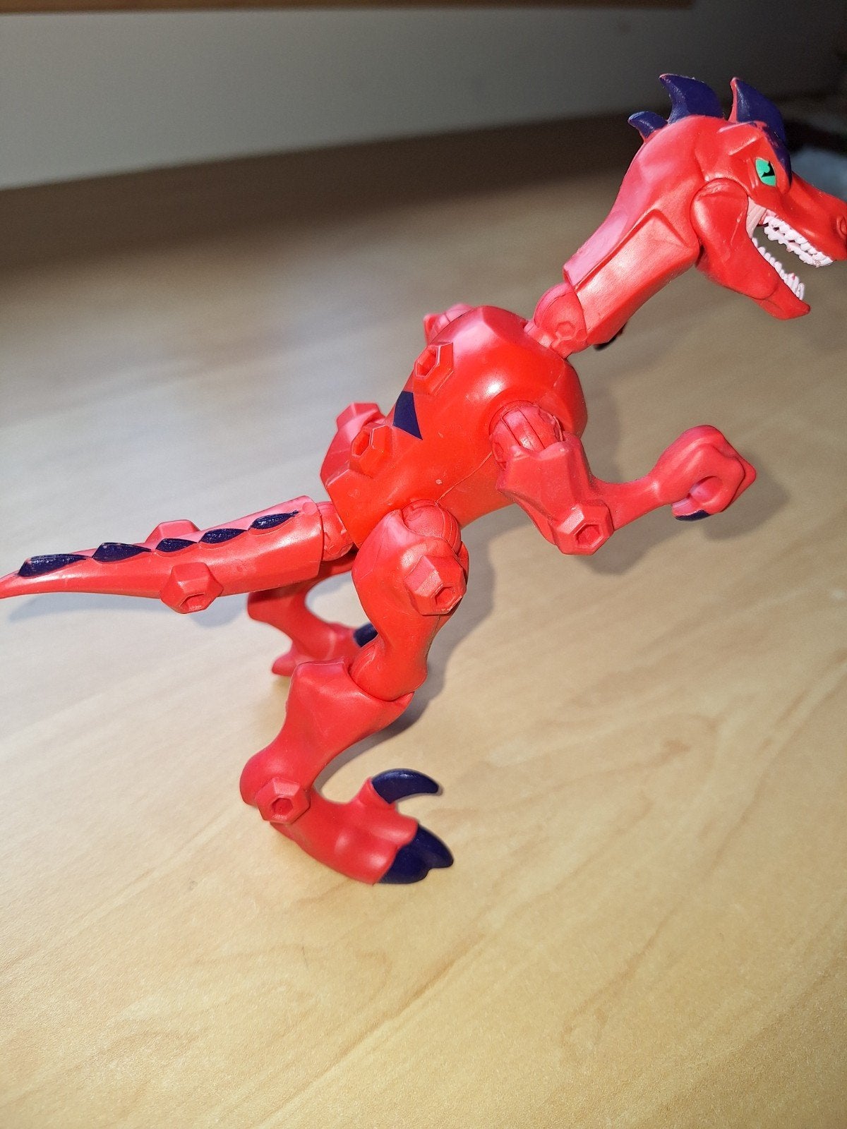 Jurassic world hero mashers velociraptor, Ophalen of Verzenden, Zo goed als nieuw