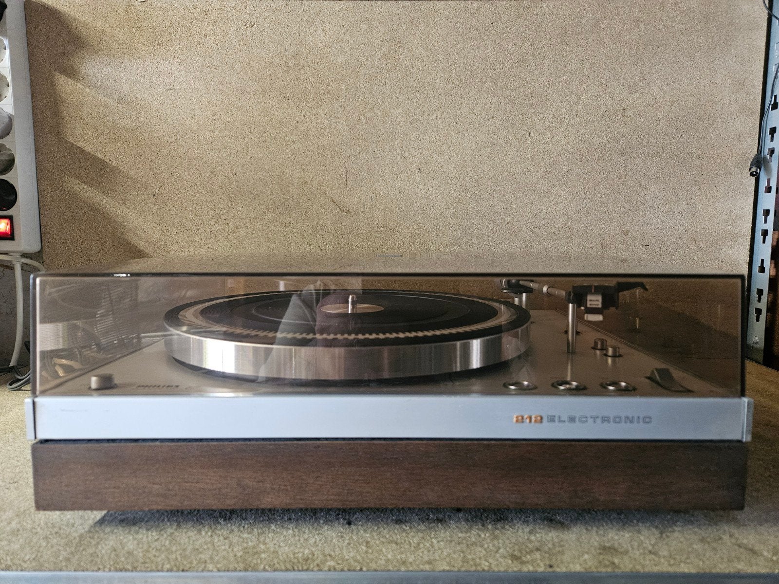 Philips 212 Platenspeler - Refurbished in Nieuwstaat, Ophalen, Zo goed als nieuw, Platenspeler, Philips