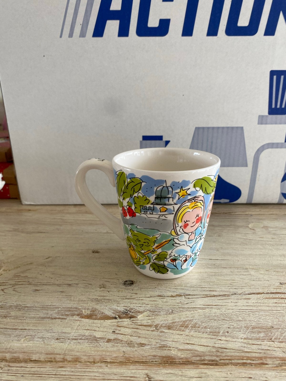 Blond Amsterdam Efteling servies - Zo goed als nieuw, Ophalen, Blond Amsterdam, Zo goed als nieuw, Kop(pen) en/of Schotel(s)