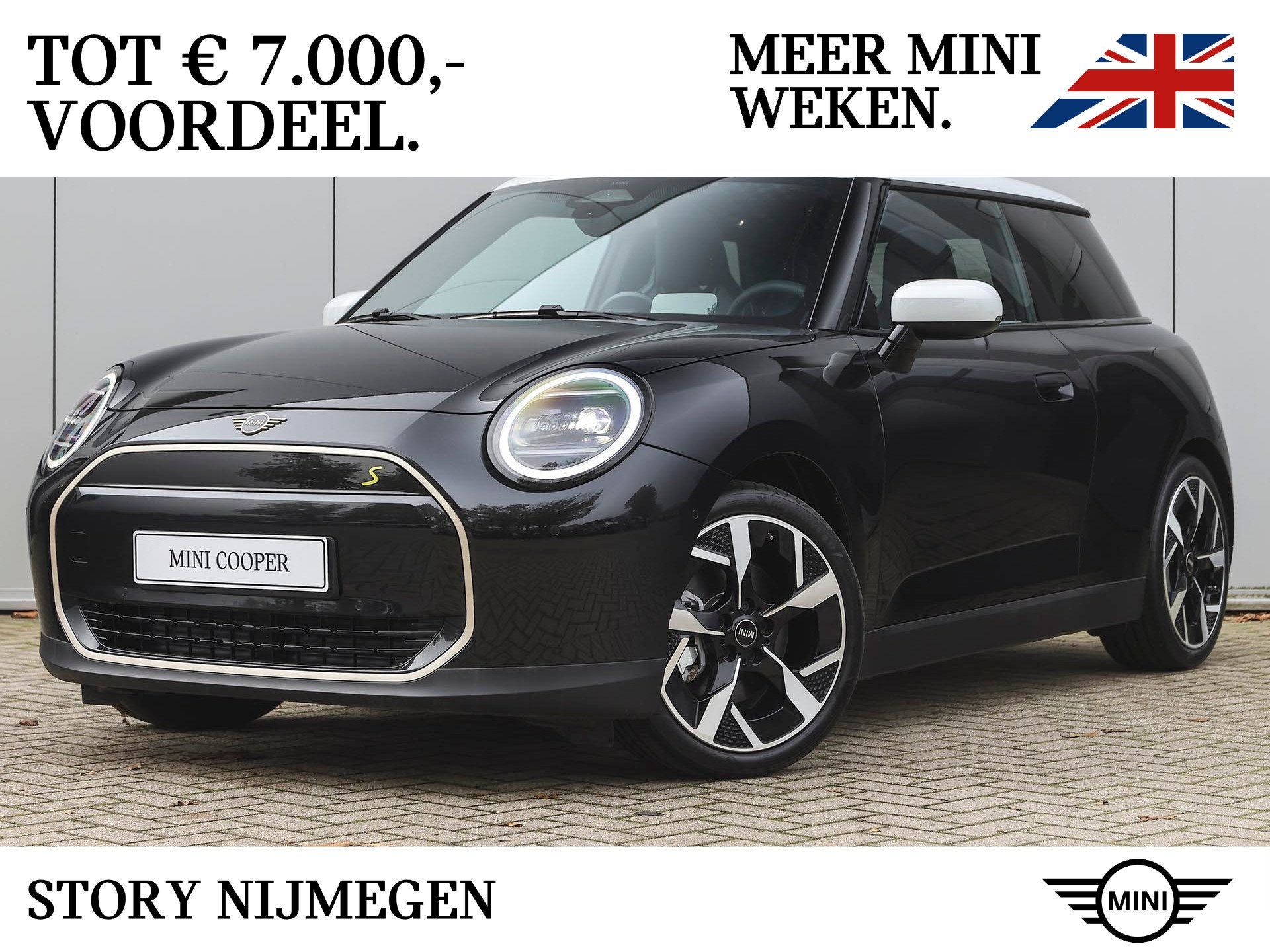 MINI Hatchback Cooper SE / Favoured Trim / Pakket M / 18 inc, Auto's, Huisgarantie, Met garantie (alle), 4 stoelen, Leder