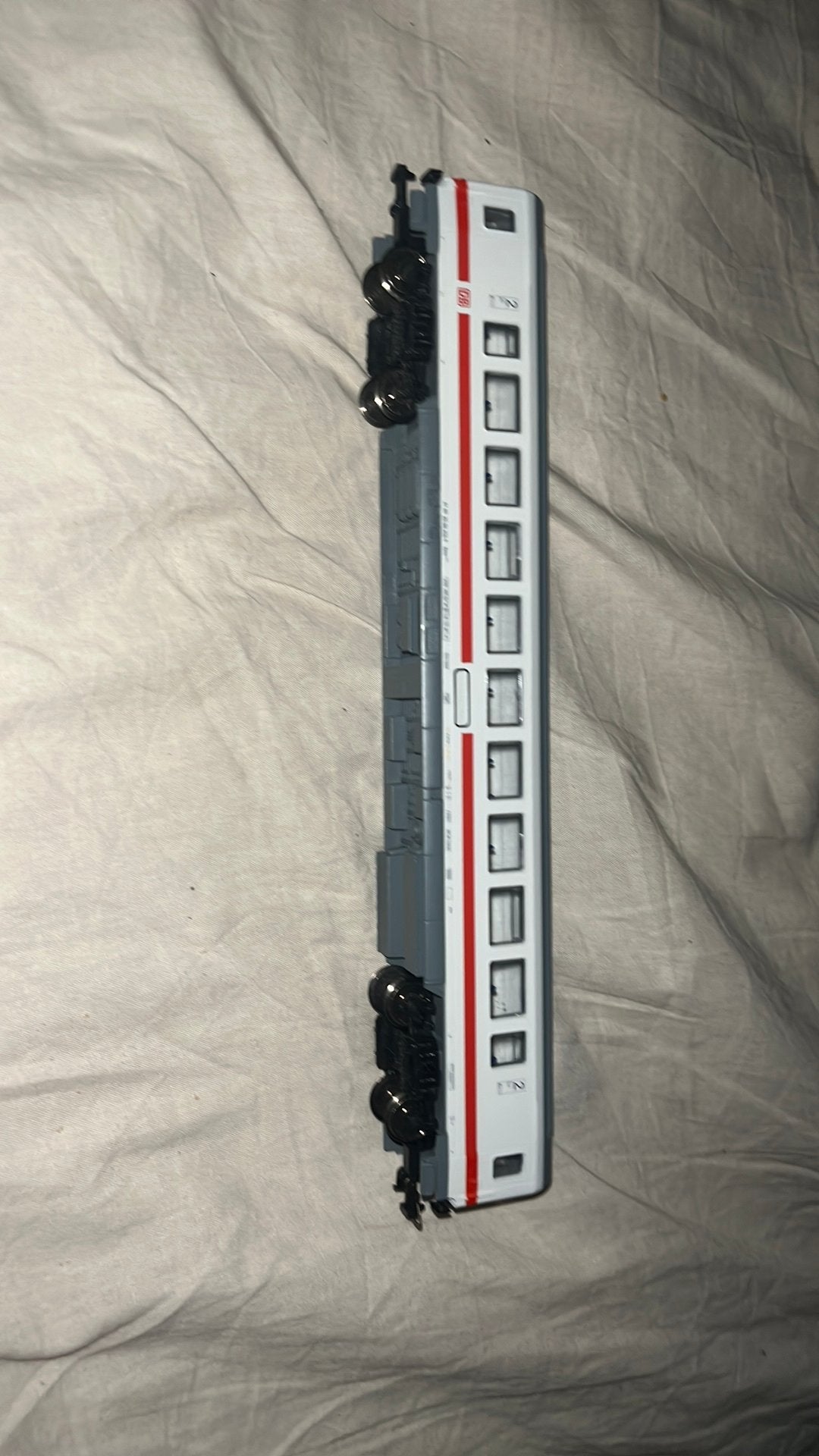 Piko H0 - DB IC Rijtuig 2de klas - Wit/rood - Modeltrein, Ophalen, Zo goed als nieuw, Wagon, Piko