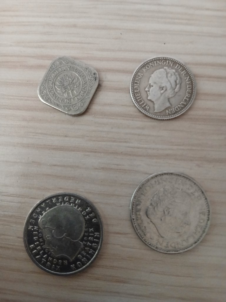Losse munten, ½ gulden, Ophalen of Verzenden, Koningin Wilhelmina, Zilver