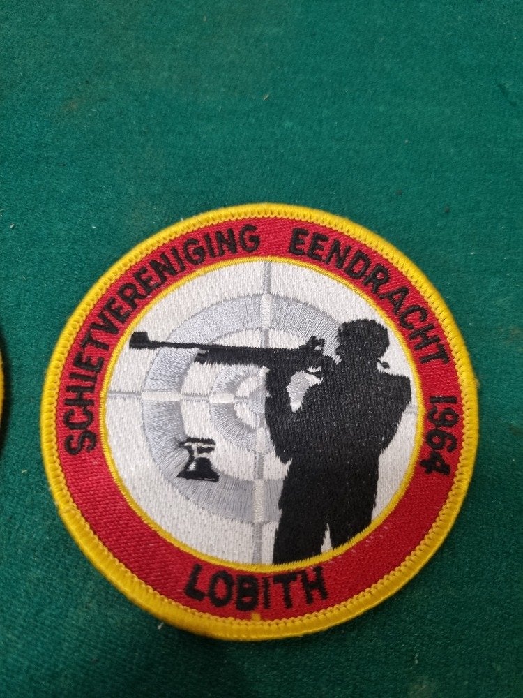 emblemen schietvereniging eendracht lobith, Ophalen of Verzenden, 'T Olde Gre-j, Info@toldegrej.nl, Endepoelstraat 20f Didam