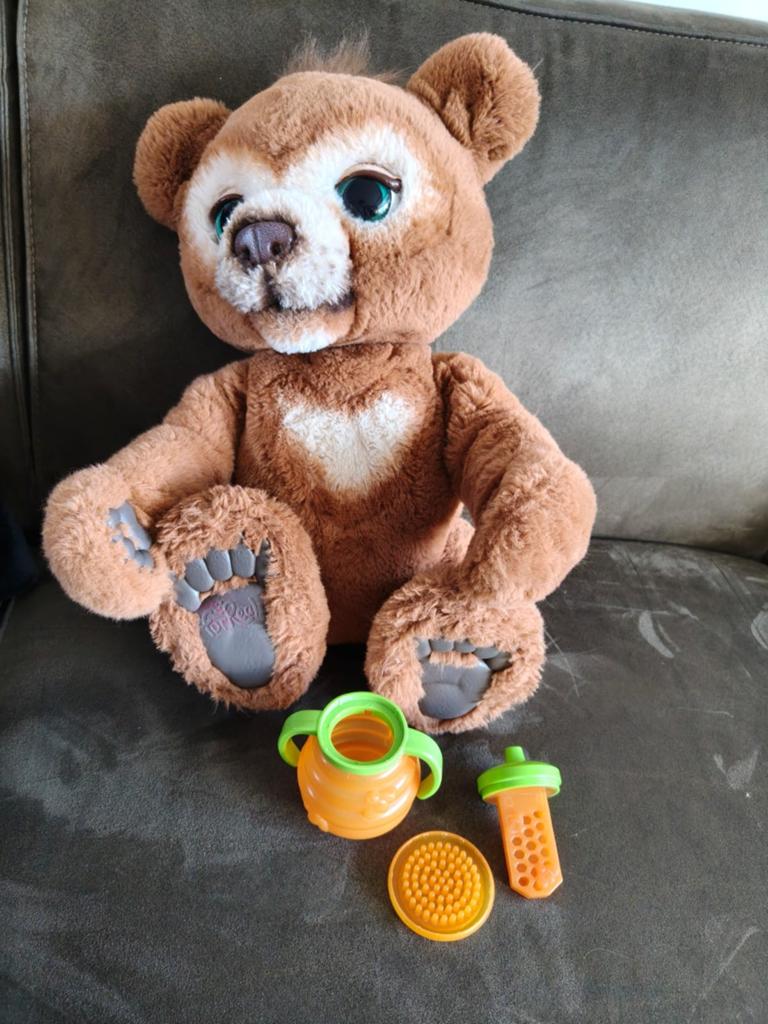 FurReal Cubby de Beer met accessoires, Ophalen, Overige merken, Beer, Met kleding of accessoire