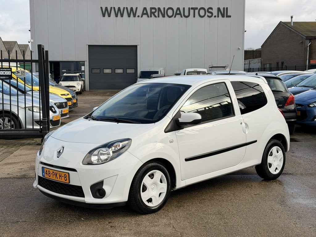 Renault Twingo 1.2-16V Collection, AIRCO, 160.336 KM NAP, ST, Gebruikt, 4 cilinders, 4 stoelen, Wit