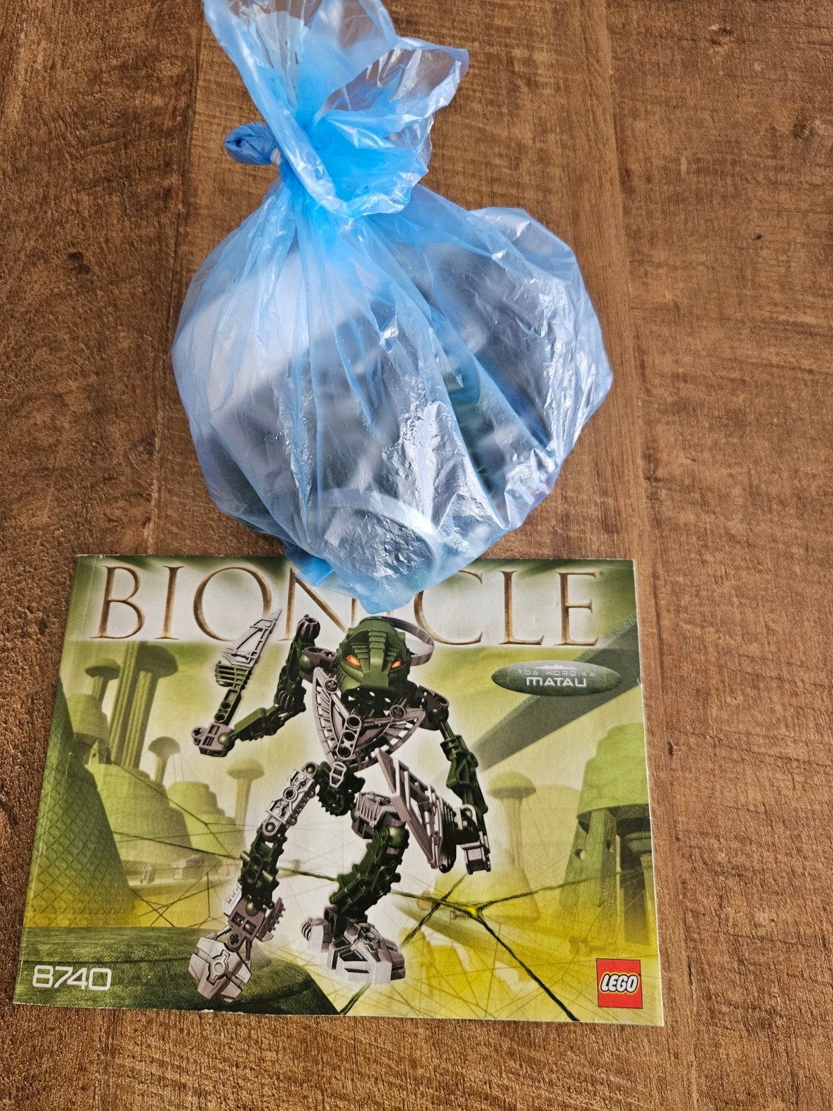 Lego Bionicle 8740 MATAU, Gebruikt, Lego, Ophalen of Verzenden, Inclusief instructies