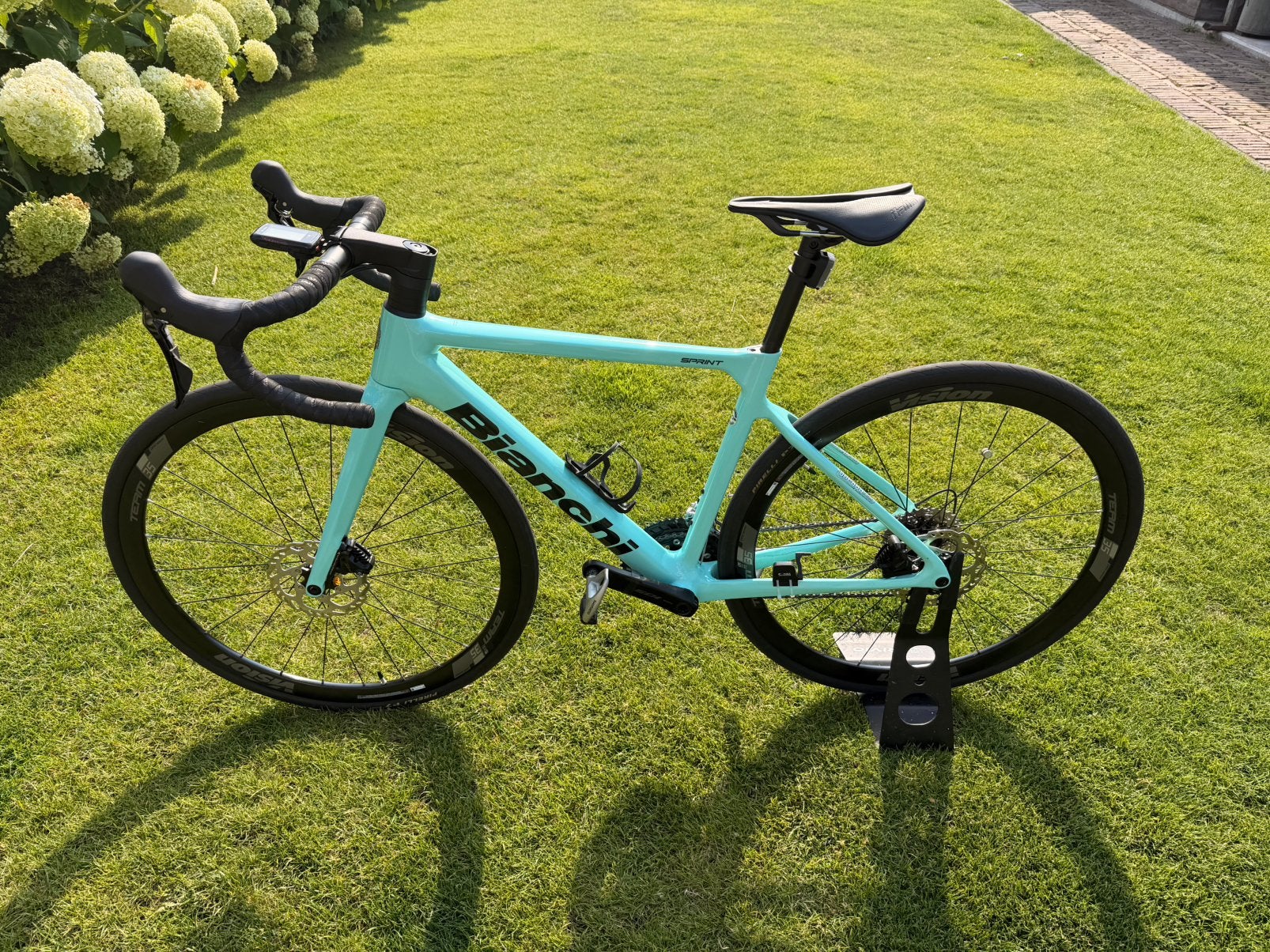 Bianchi Sprint – Maat 50 – Celeste - Demo staat, Carbon, 49 tot 53 cm, Zo goed als nieuw, Meer dan 20 versnellingen